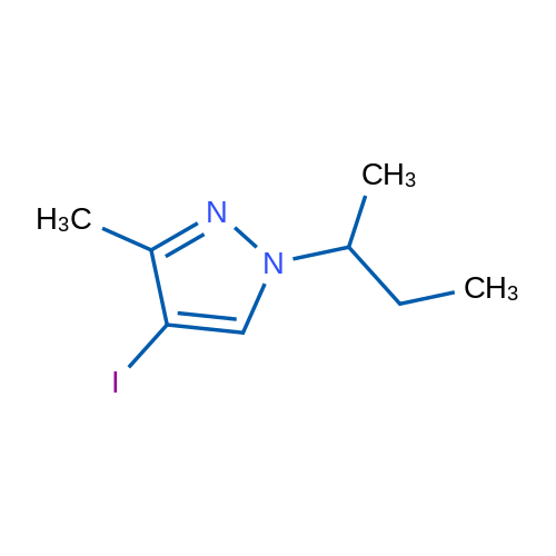 1-(sec-Butyl)-4-iodo-3-methyl-1H-pyrazole 5g