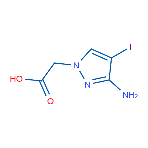 2-(3-Amino-4-iodo-1H-pyrazol-1-yl)acetic acid 1g