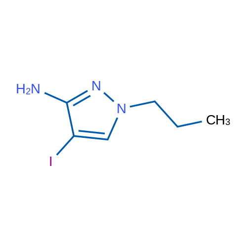4-Iodo-1-propyl-1H-pyrazol-3-amine 5g