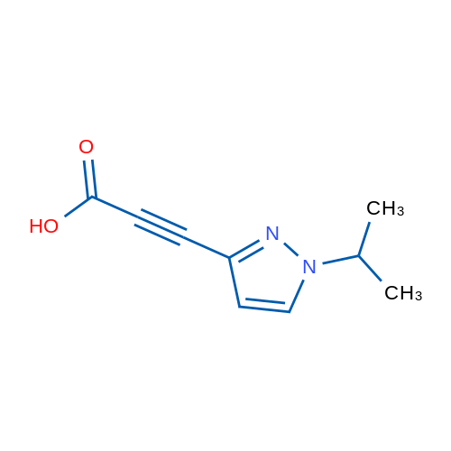 3-(1-Isopropyl-1H-pyrazol-3-yl)propiolic acid 1g