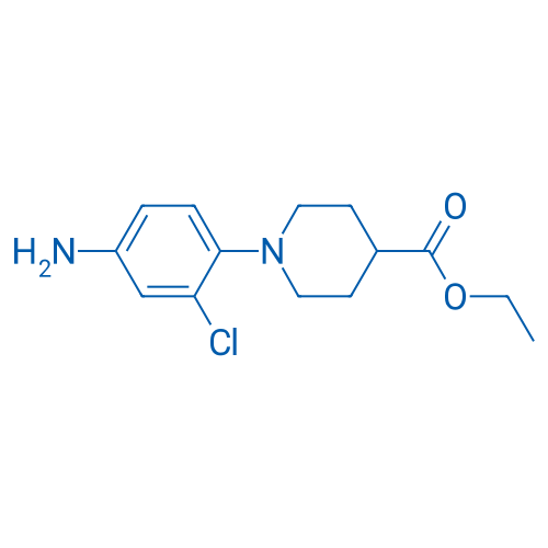 Ethyl 1-(4-amino-2-chlorophenyl)piperidine-4-carboxylate 1g