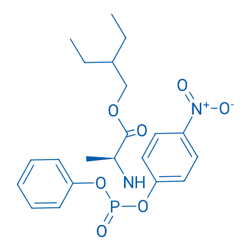 N-[(S)-(4-Nitrophenoxy)phenoxyphosphinyl]-L-alanine 2-ethylbutyl ester 250mg