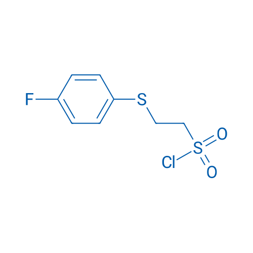 2-[(4-Fluorophenyl)sulfanyl]ethane-1-sulfonyl chloride 1g