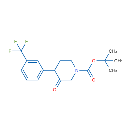 tert-Butyl 3-oxo-4-[3-(trifluoromethyl)phenyl]piperidine-1-carboxylate 1g
