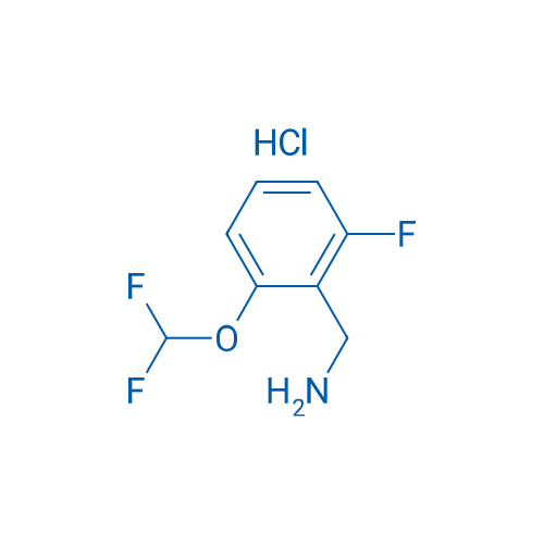 2-(Difluoromethoxy)-6-fluorobenzylamine hydrochloride 100mg