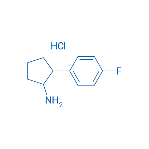 2-(4-Fluorophenyl)cyclopentan-1-amine hydrochloride 1g