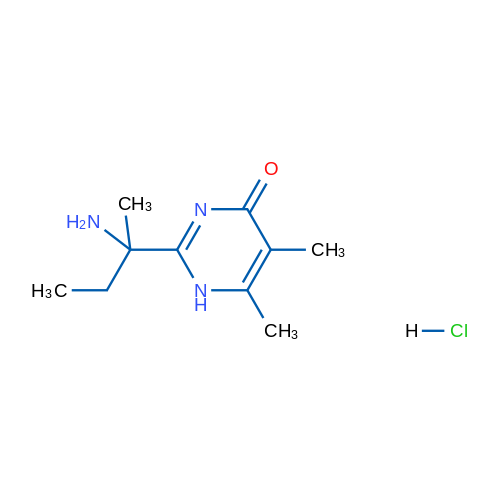 2-(2-Aminobutan-2-yl)-5,6-dimethyl-1,4-dihydropyrimidin-4-one hydrochloride 5g