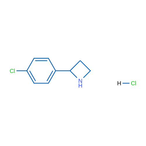 2-(4-Chlorophenyl)azetidine hydrochloride 1g