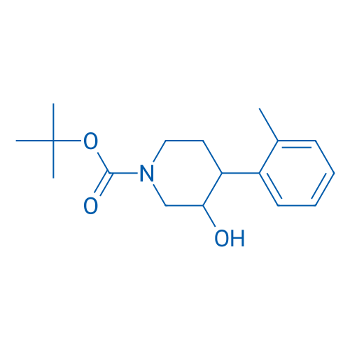 tert-Butyl 3-hydroxy-4-(2-methylphenyl)piperidine-1-carboxylate 1g