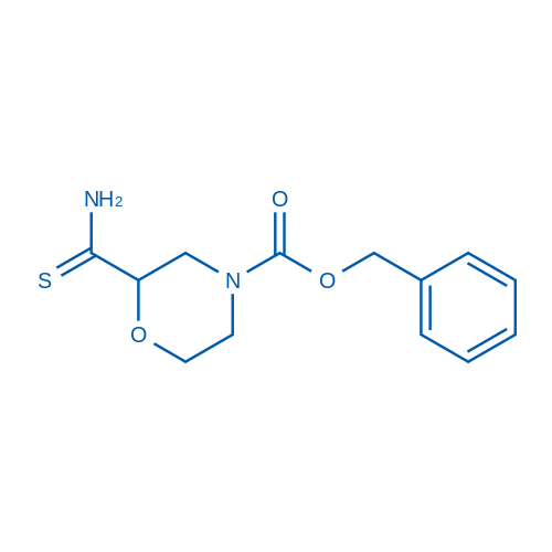 Benzyl 2-carbamothioylmorpholine-4-carboxylate 100mg
