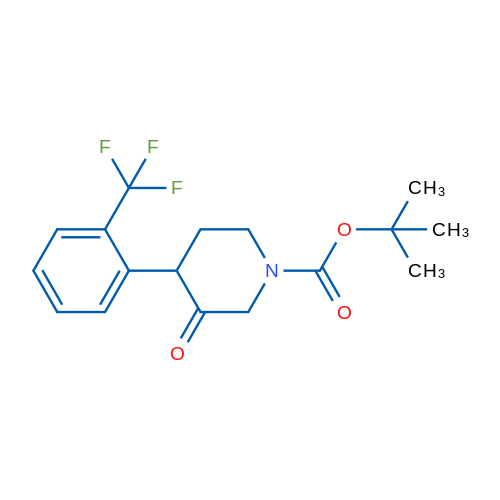 tert-Butyl 3-oxo-4-[2-(trifluoromethyl)phenyl]piperidine-1-carboxylate 1g