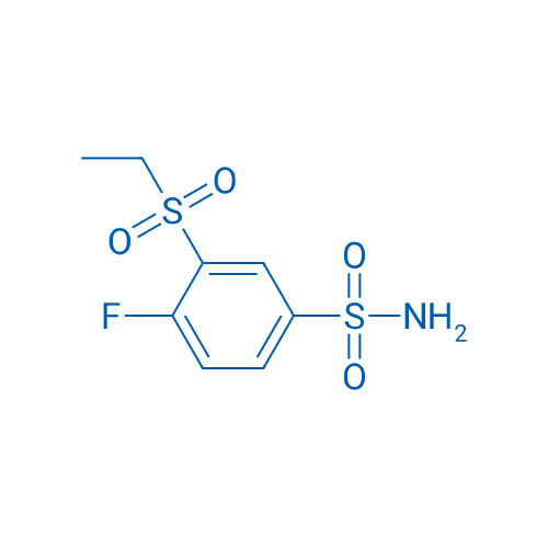 3-(Ethanesulfonyl)-4-fluorobenzene-1-sulfonamide 1g