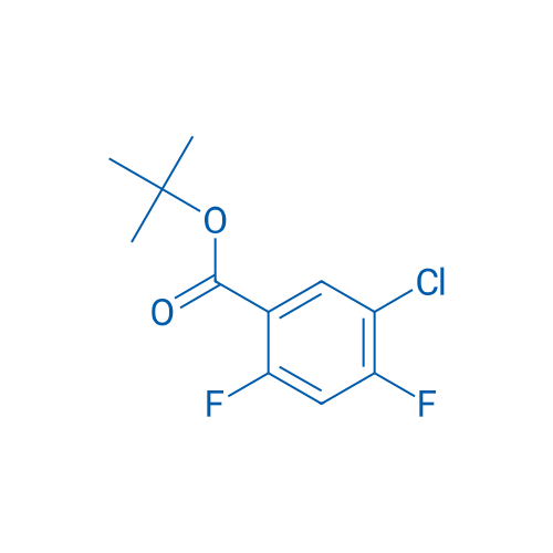 tert-Butyl 5-chloro-2,4-difluorobenzoate 250mg