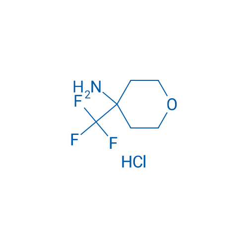 4-(Trifluoromethyl)tetrahydro-2H-pyran-4-amine hydrochloride 50mg