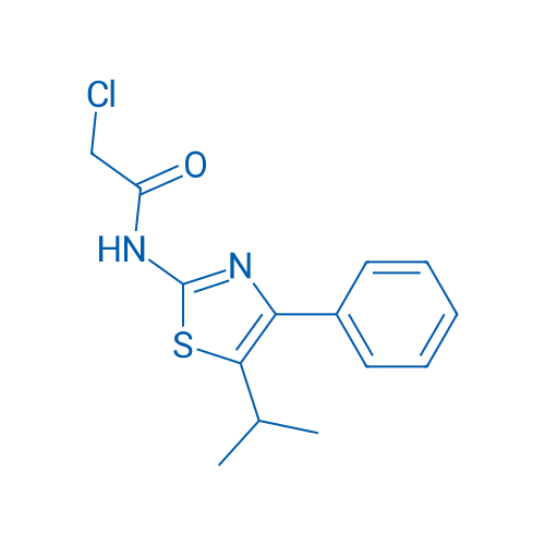 2-Chloro-N-[4-phenyl-5-(propan-2-yl)-1,3-thiazol-2-yl]acetamide 1g