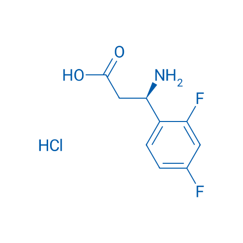 (R)-3-Amino-3-(2,4-difluorophenyl)propanoic acid hydrochloride 100mg