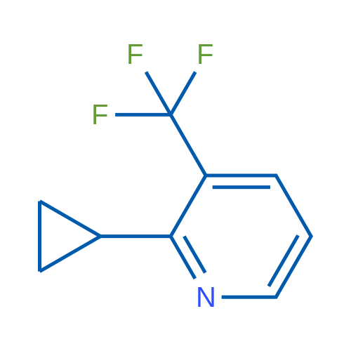 2-Cyclopropyl-3-(trifluoromethyl)pyridine 5g