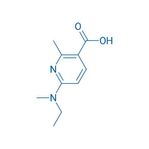 6-(Ethyl(methyl)amino)-2-methylnicotinic acid 100mg