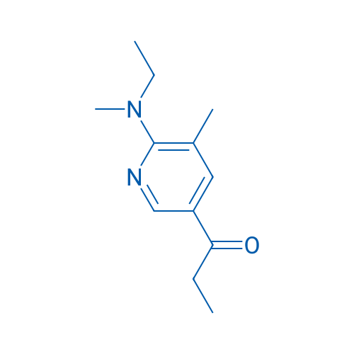 1-(6-(Ethyl(methyl)amino)-5-methylpyridin-3-yl)propan-1-one 1g