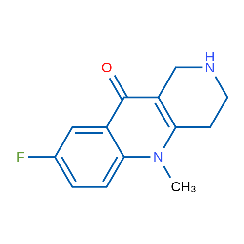 8-Fluoro-5-methyl-1,3,4,5-tetrahydro-2h-benzo[b][1,6]naphthyridin-10-one 5g