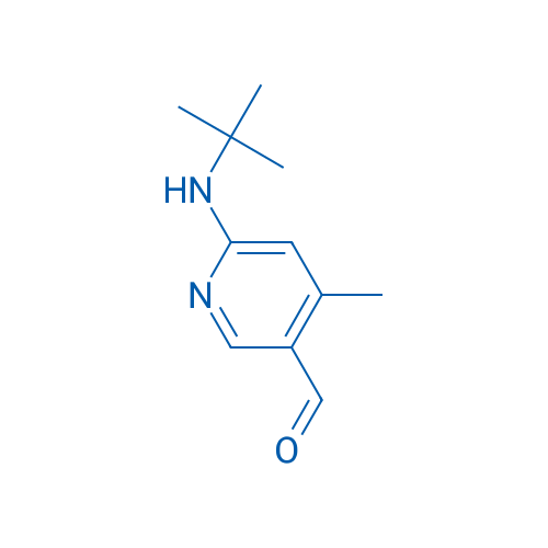 6-(tert-Butylamino)-4-methylnicotinaldehyde 100mg