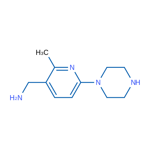 (2-Methyl-6-(piperazin-1-yl)pyridin-3-yl)methanamine 1g