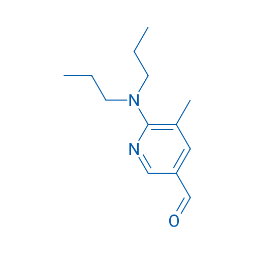 6-(Dipropylamino)-5-methylnicotinaldehyde 10g