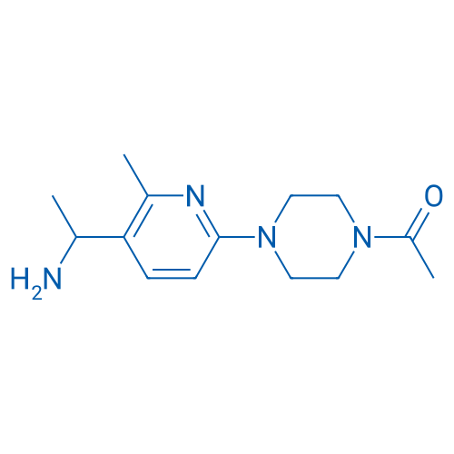 1-(4-(5-(1-Aminoethyl)-6-methylpyridin-2-yl)piperazin-1-yl)ethanone 1g