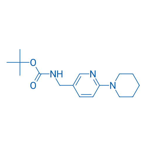 tert-Butyl ((6-(piperidin-1-yl)pyridin-3-yl)methyl)carbamate 1g