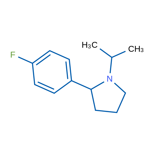 2-(4-Fluorophenyl)-1-isopropylpyrrolidine 1g