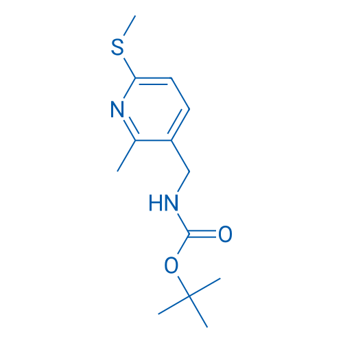 tert-Butyl ((2-methyl-6-(methylthio)pyridin-3-yl)methyl)carbamate 1g