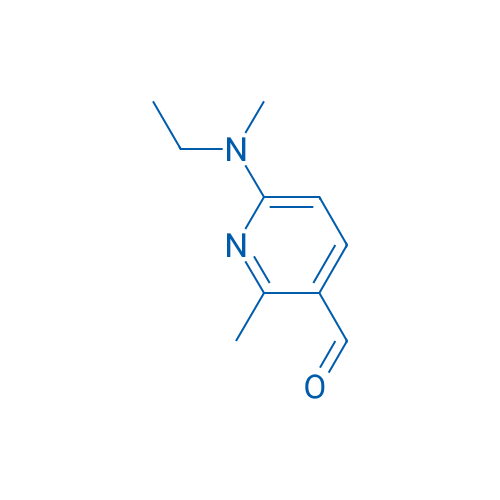 6-(Ethyl(methyl)amino)-2-methylnicotinaldehyde 100mg