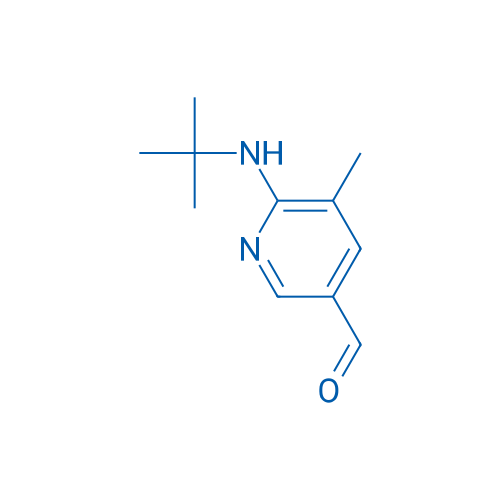 6-(tert-Butylamino)-5-methylnicotinaldehyde 250mg