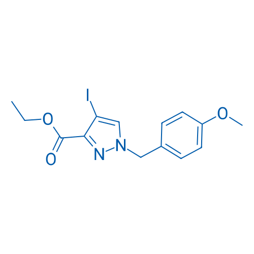 Ethyl 4-iodo-1-(4-methoxybenzyl)-1H-pyrazole-3-carboxylate 100mg