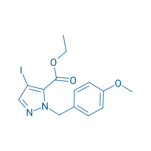 Ethyl 4-iodo-1-(4-methoxybenzyl)-1H-pyrazole-5-carboxylate 1g
