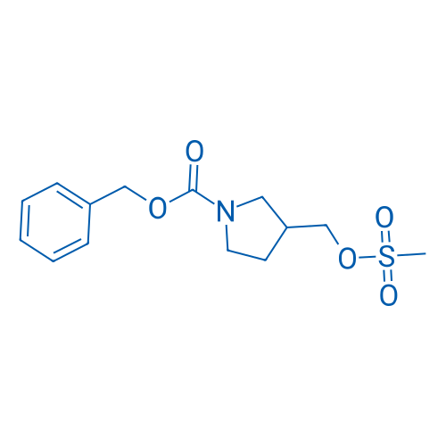 Benzyl 3-(((methylsulfonyl)oxy)methyl)pyrrolidine-1-carboxylate 1g