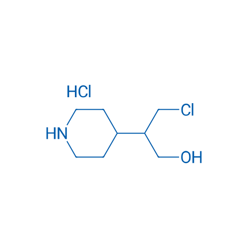 3-Chloro-2-(piperidin-4-yl)propan-1-ol hydrochloride 1g