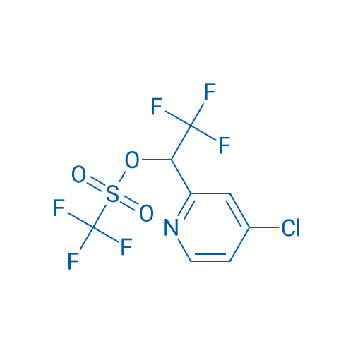 1-(4-Chloropyridin-2-yl)-2,2,2-trifluoroethyl trifluoromethanesulfonate 250mg
