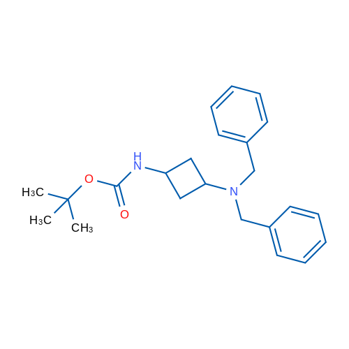 tert-Butyl (3-(dibenzylamino)cyclobutyl)carbamate 1g