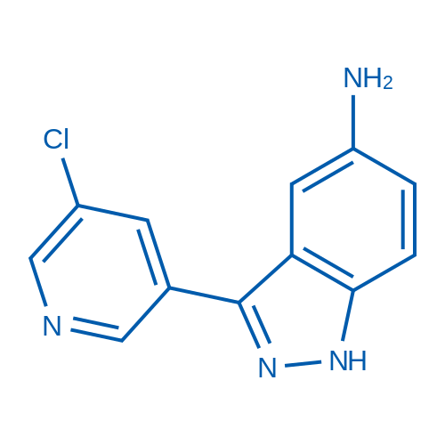3-(5-Chloropyridin-3-yl)-1H-indazol-5-amine 1g