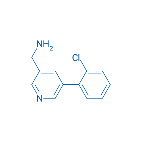 (5-(2-Chlorophenyl)pyridin-3-yl)methanamine 1g