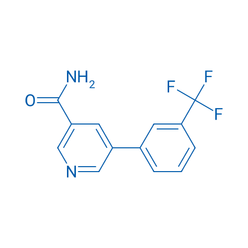 5-(3-(Trifluoromethyl)phenyl)nicotinamide 1g