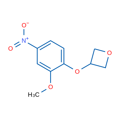 3-(2-Methoxy-4-nitrophenoxy)oxetane 1g