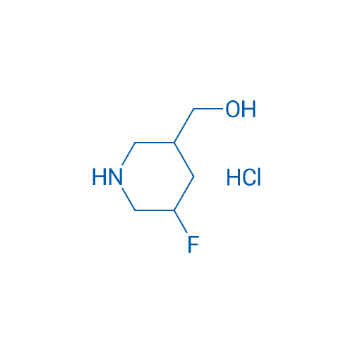(5-Fluoropiperidin-3-yl)methanol hydrochloride 5g