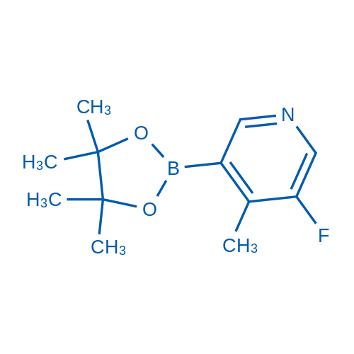 3-Fluoro-4-methyl-5-(4,4,5,5-tetramethyl-1,3,2-dioxaborolan-2-yl)pyridine 250mg