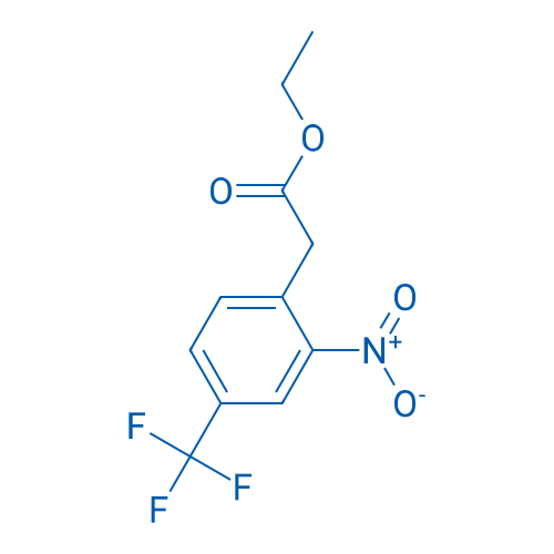 Ethyl 2-(2-nitro-4-(trifluoromethyl)phenyl)acetate 5g