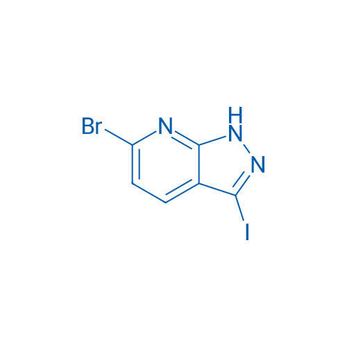 6-Bromo-3-iodo-1H-pyrazolo[3,4-b]pyridine 250mg