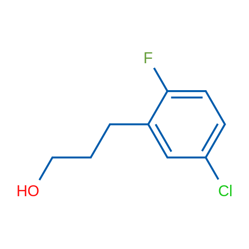 3-(5-Chloro-2-fluorophenyl)propan-1-ol 5g