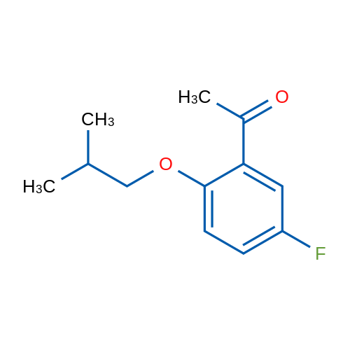 1-(5-Fluoro-2-isobutoxyphenyl)ethanone 1g