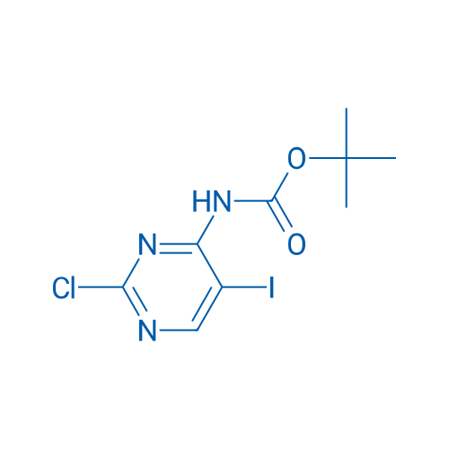 tert-Butyl (2-chloro-5-iodopyrimidin-4-yl)carbamate 100mg